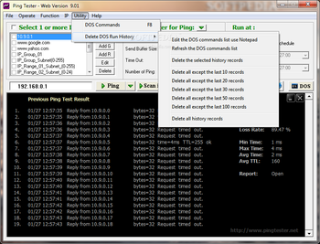 Ping Tester - Web screenshot 6