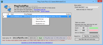 Ping Tools Plus screenshot