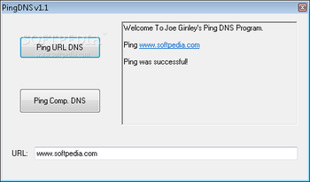 PingDNS screenshot