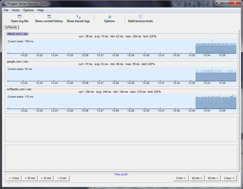 Pingear Server Monitor screenshot