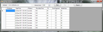 PingMonitor screenshot
