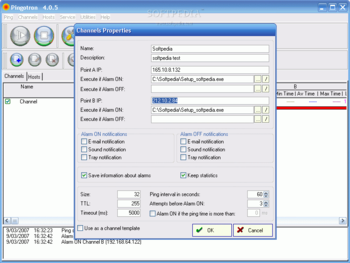 Pingotron screenshot 2
