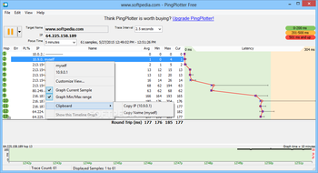 PingPlotter Free screenshot