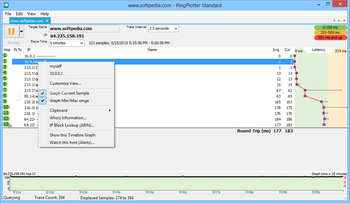 PingPlotter Standard Edition screenshot