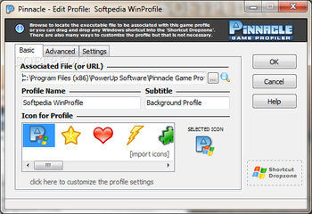 Pinnacle Game Profiler screenshot 3
