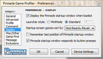 Pinnacle Game Profiler screenshot 9