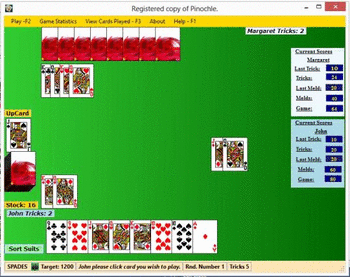 Pinochle screenshot