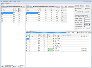 Pipe Cutting System screenshot