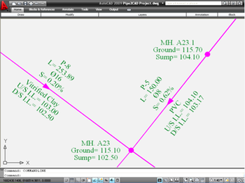 Pipe2CAD screenshot