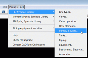 Piping 3 Pack for AutoCAD and AutoCAD LT screenshot