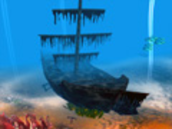 Piratenschiff 3D Bildschirmschoner screenshot