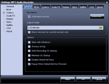 Pistonsoft MP3 Audio Recorder screenshot 3