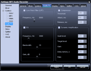 Pistonsoft MP3 Audio Recorder screenshot 4