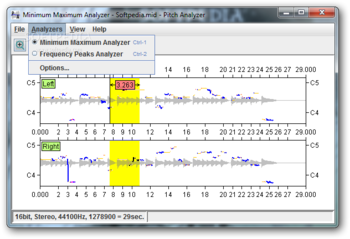 Pitch Analyzer screenshot 2