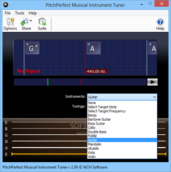 PitchPerfect Musical Instrument Tuner screenshot 2