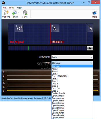 PitchPerfect Musical Instrument Tuner screenshot 3