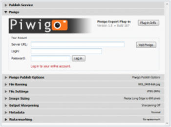 Piwigo screenshot