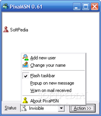 PixaMSN screenshot 2