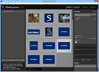 PixaOrganizer screenshot