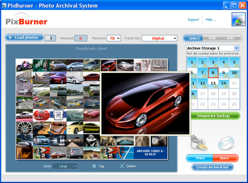 PixBurner screenshot 2