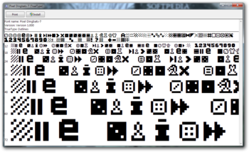 Pixel Dingbats-7 screenshot