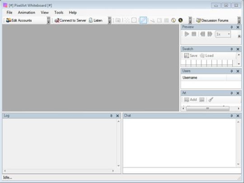 PixelArt Whiteboard screenshot