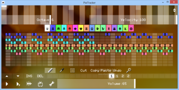 PixiTracker screenshot