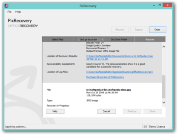 PixRecovery screenshot 3