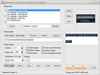pixsCompiler screenshot