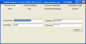 PixSQLiteImport screenshot