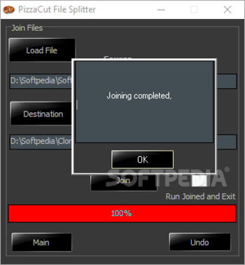 PizzaCut File Splitter screenshot 3