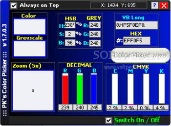 PK's Color Picker screenshot