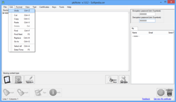 pkiNote screenshot 3