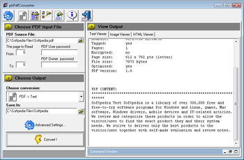 pkPdfConverter screenshot