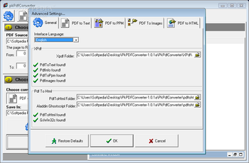 pkPdfConverter screenshot 2