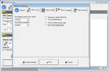 pkPdfConverter screenshot 3