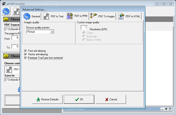 pkPdfConverter screenshot 4