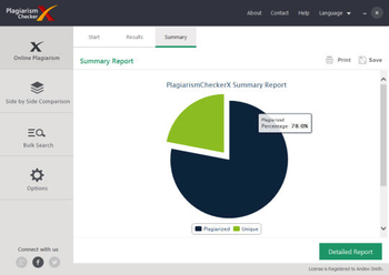 Plagiarism Checker X Free screenshot