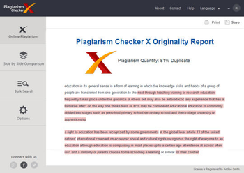 Plagiarism Checker X Free screenshot 4