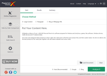 Plagiarism Checker X screenshot