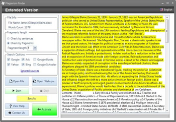 Plagiarism Finder Extended screenshot 2