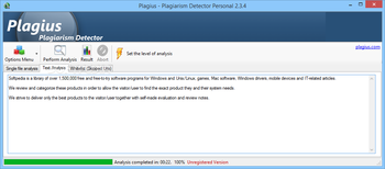 Plagius Personal screenshot 6