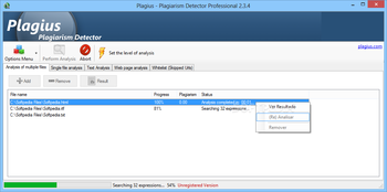 Plagius Professional screenshot