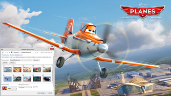 Planes Movie Windows 7 Theme screenshot