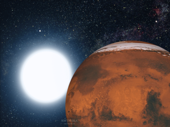 Planet Mars Animated Wallpaper screenshot