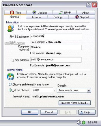 PlanetDNS Client screenshot 3
