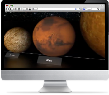 Planets Screensaver screenshot