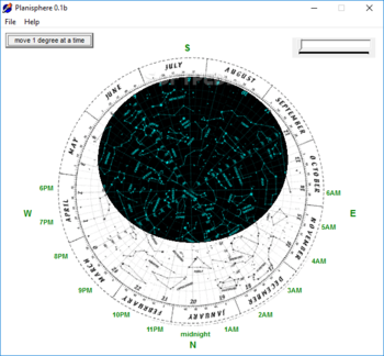 Planisphere screenshot