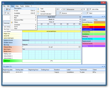 PlanningPME screenshot 4