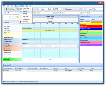 PlanningPME screenshot 6